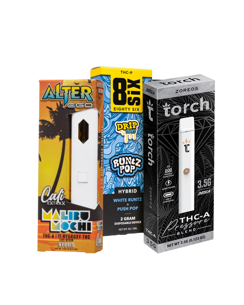 THC Disposable Vape Bundle | 3-Pack