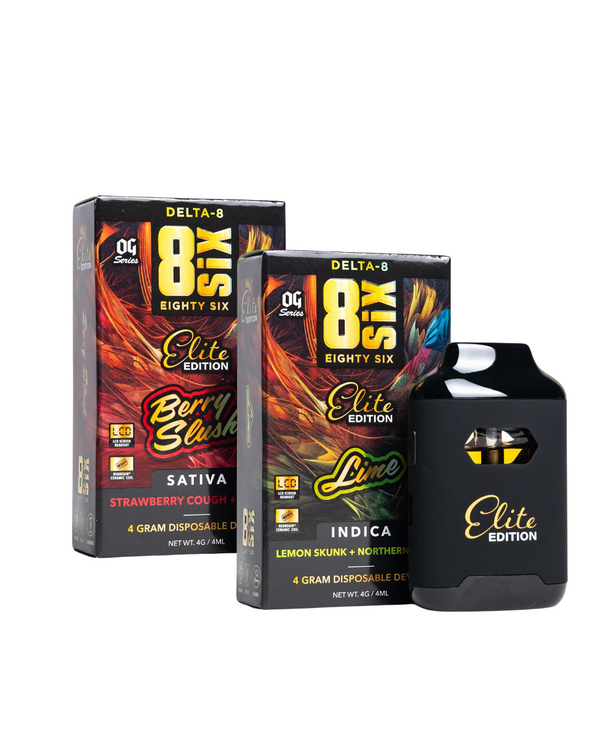 Eighty Six Brand Elite Edition Delta 8 Disposables | 4g