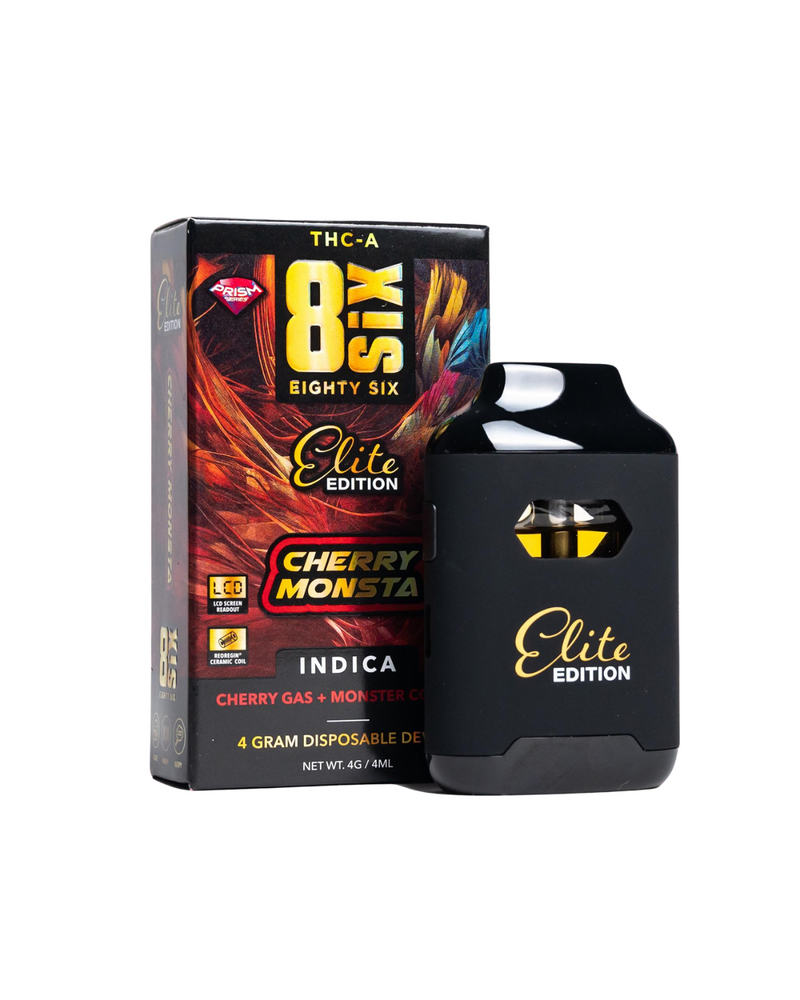 Eighty Six Brand Elite Edition THCA Disposables | 4g