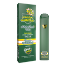 Image of a Hidden Hills Mini Mart THCA Disposable in the Berry Blizzard flavor. This 1-gram disposable vape features premium THC-A liquid diamonds from the indica strain, priced at $14.99. The rechargeable device offers convenience and quality with every use.