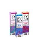 Three vibrant boxes of FVKD THCA Sugar products, labeled Indica, Hybrid, and Sativa, each with 3.5g. Ideal for pairing with a diamond sauce extract or the versatile FVKD THCA Sugar Disposable vape experience.