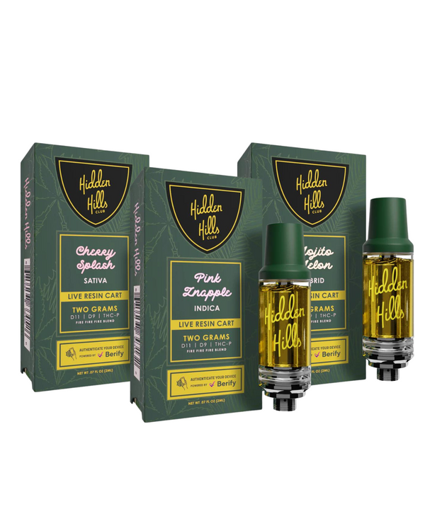 Hidden Hills Live Resin Cartridge | 2g