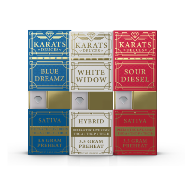 Karats Deuces Blend Pre-Heat Disposable | 3.5g