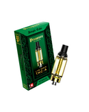 This premium Pressure LA Live Resin THC-A Cartridge (3.5g) combines exceptional quality with sleek green, gold, and black packaging.