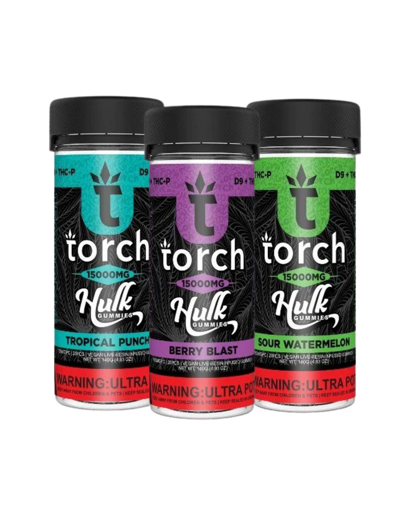 Torch Live Resin Hulk Gummies | 15,000mg