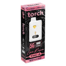 Torch THCA Live Rosin Disposable by Torch features a Raspberry Lemonade flavor in a 5-gram capacity vape, containing 500mg of Delta 9 THC and natural terpenes to enhance the vibrant taste, prominently displayed on the packaging.