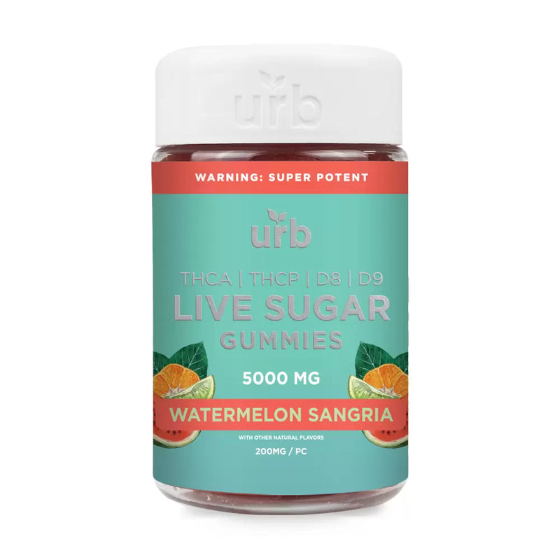 Urb THCA Live Sugar Gummies | 5000mg