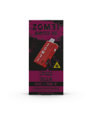 Enjoy the ultimate indulgence with the Zombi HHC Monster Box Disposable 6g featuring Lychee Dream and Delta 8, packed with HHC and THC-P. It includes essential safety warning symbols for your protection.