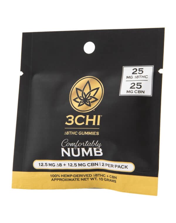 3Chi Comfortably Numb Gummies Sample Pack