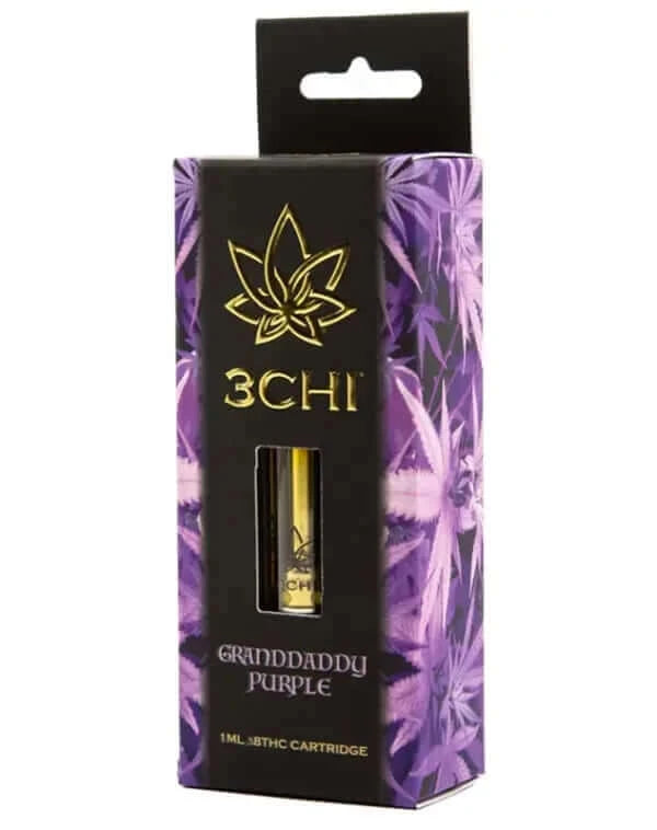 3Chi Delta 8 Vape Cartridge - Granddaddy Purple