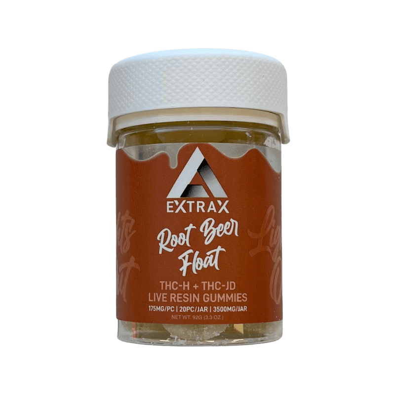 Delta Extrax Live Resin Gummies - 3,500mg