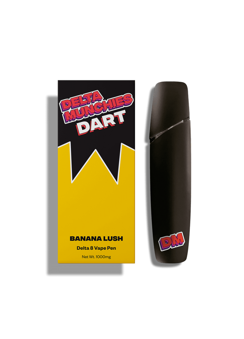 Delta Munchies Delta 8 Vape - Banana Lush