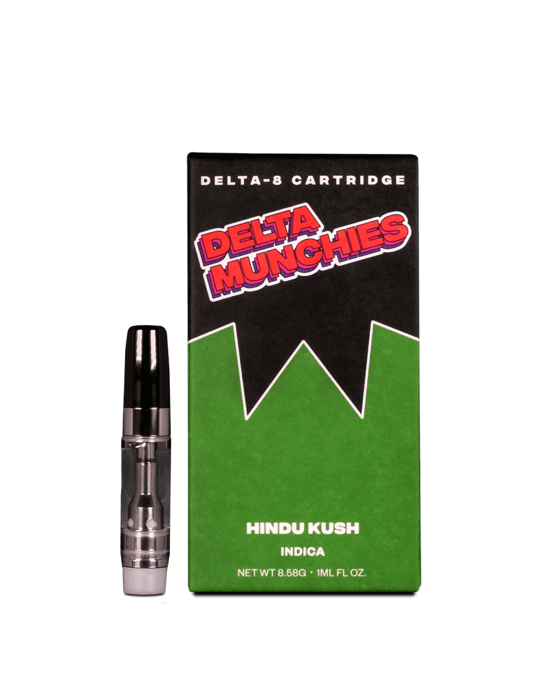 Delta Munchies Delta 8 Vape Cartridge 1g - Hindu Kush