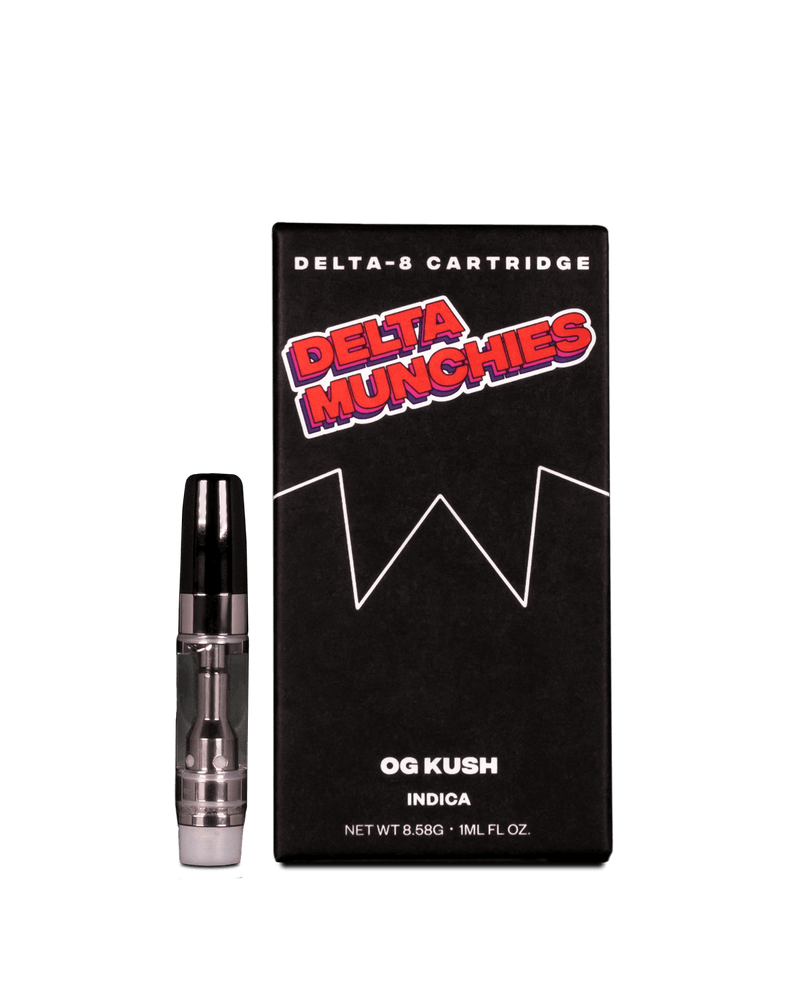 Delta Munchies Delta 8 Vape Cartridge 1g - OG Kush