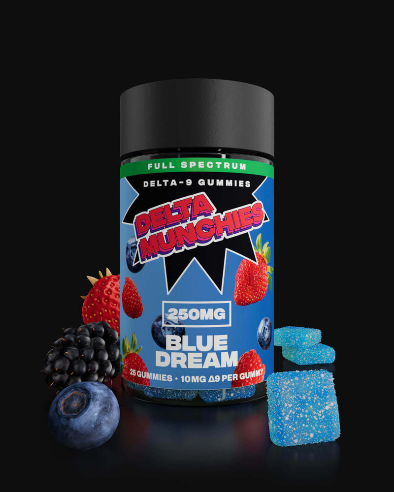 Delta Munchies Delta 9 Gummies - Blue Dream