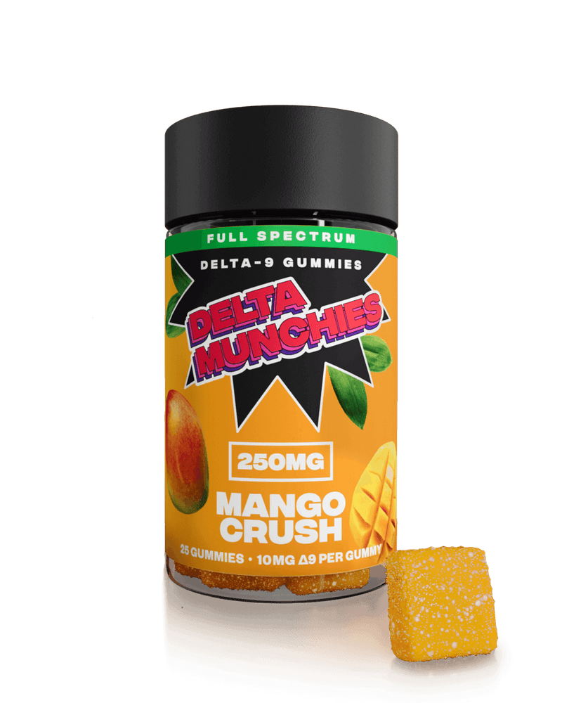 Delta Munchies Delta 9 Gummies - Mango Crush