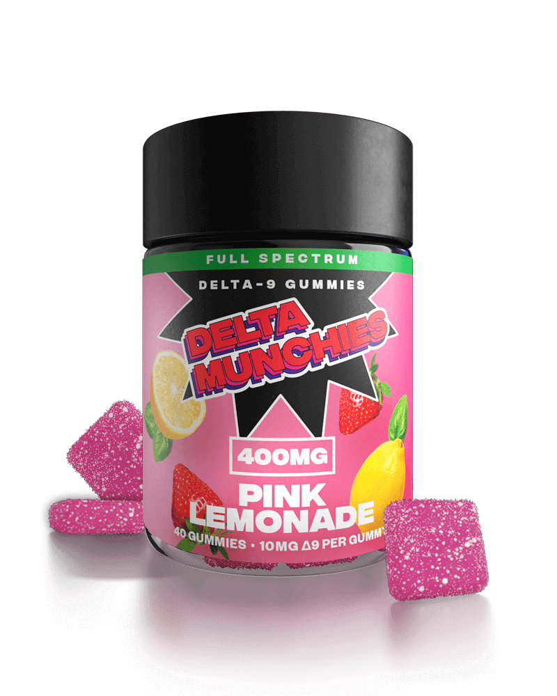 Delta Munchies Delta 9 Gummies - Pink Lemonade