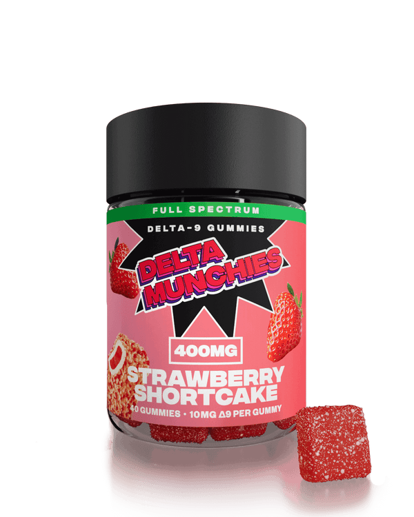 Delta Munchies Delta 9 Gummies - Strawberry Shortcake