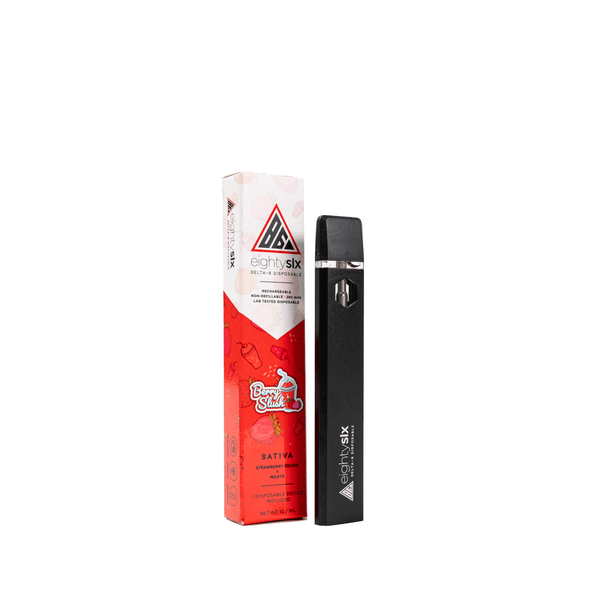 Eighty Six Brand Delta 8 Disposable Vape - Berry Slush