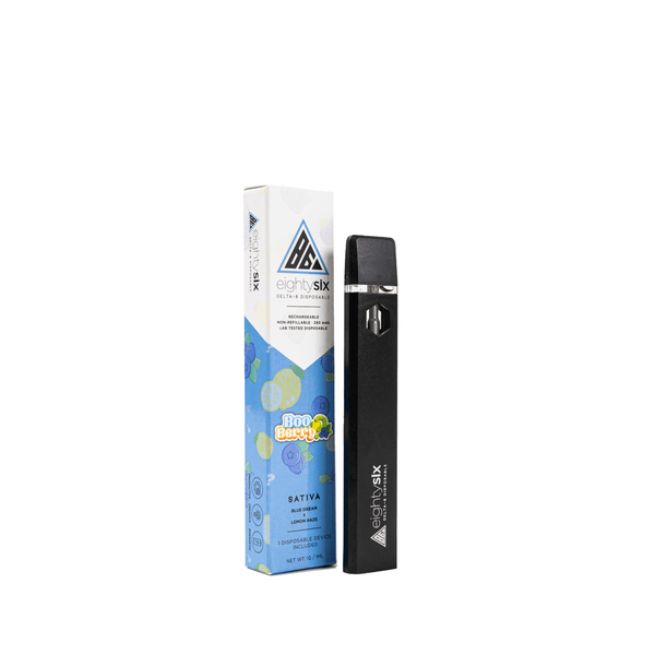 Eighty Six Brand Delta 8 Disposable Vape - Boo Berry