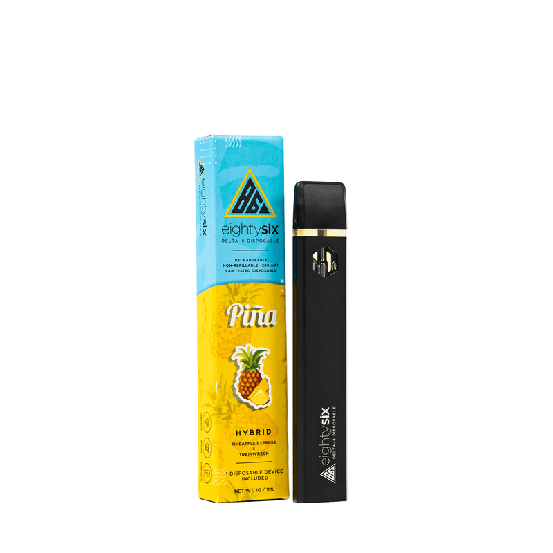 Eighty Six Brand Delta 8 Disposable Vape - Pina