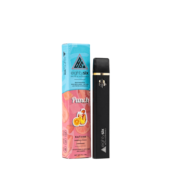 Eighty Six Brand Delta 8 Disposable Vape - Punch