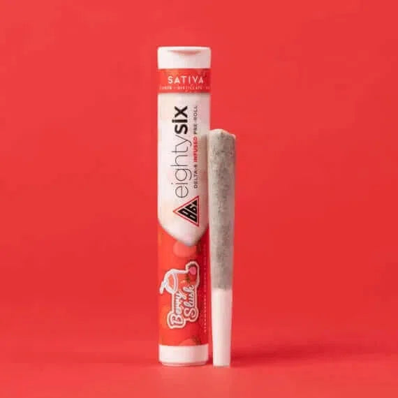 Eighty Six Brand Delta 8 Pre-Roll - Berry Slush