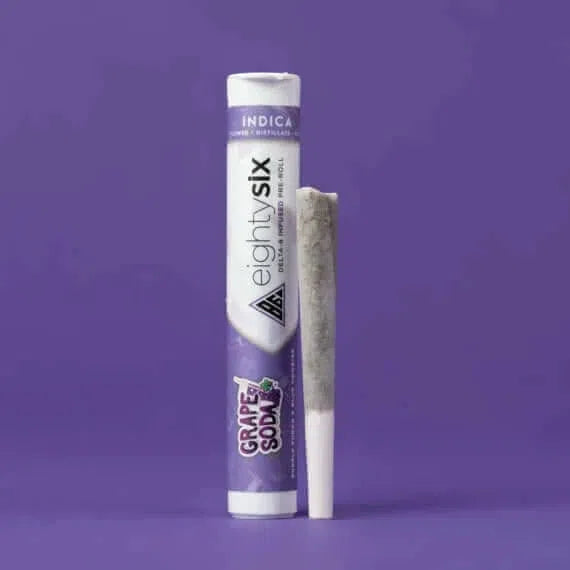 Eighty Six Brand Delta 8 Pre-Roll - Grape Soda