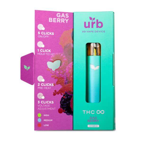 Urb THC Infinity 3g Disposable Vape