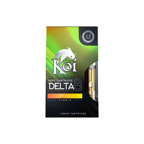 Koi Delta 8 vape cartridge - Gelato