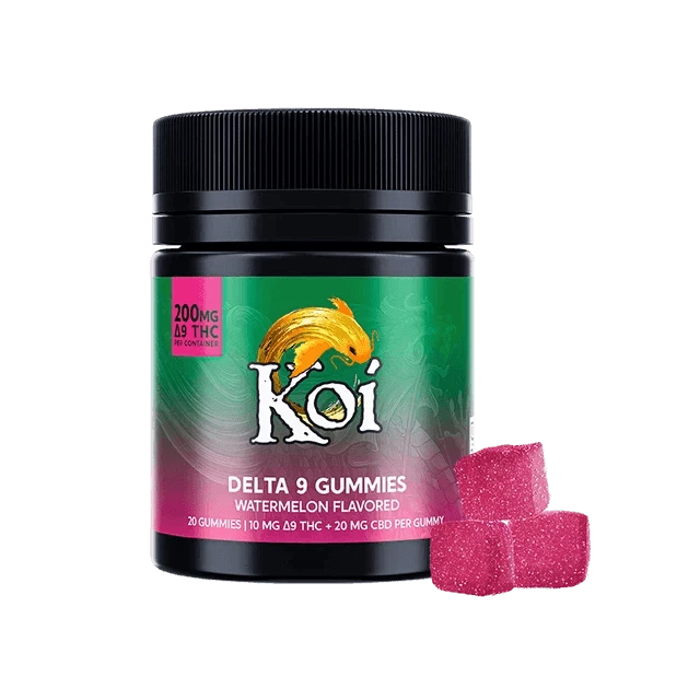 Koi Delta 9 THC Gummies - Watermelon 20ct