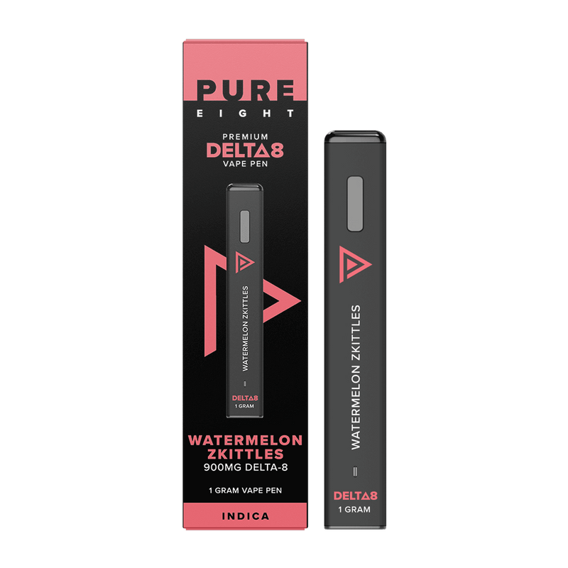 PureKana Delta 8 Disposable Vape - Watermelon Zkittles