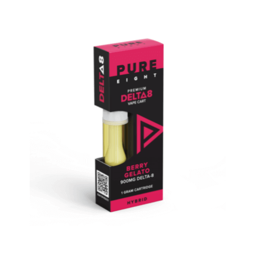 PureKana Delta 8 Vape Cartridge - Berry Gelato