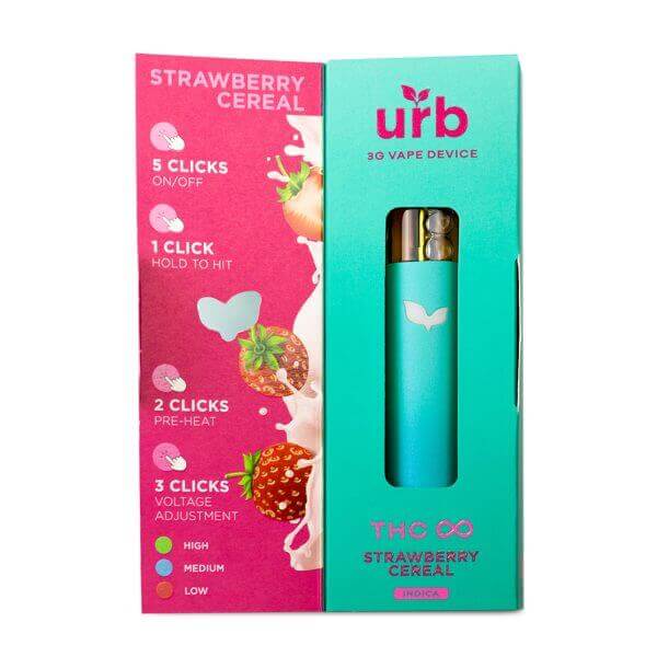 Urb THC Infinity 3g Disposable Vape