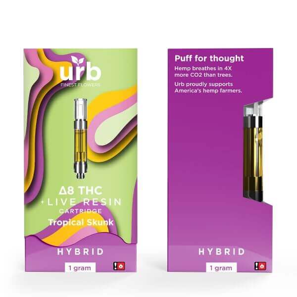 Urb Delta 8 Live Resin Vape Cartridge