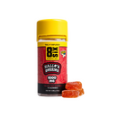 A container of "Eighty Six Brand THC-P Gummies" labeled "Balle's Berries 1000 mg," features three tasty hemp-derived THC treats proudly under the Eighty Six Brand.