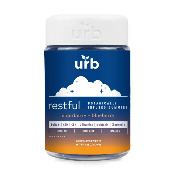 Urb Restful Botanically Infused Gummies